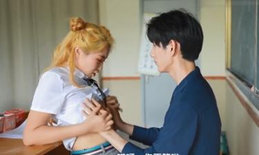 女神沈樵放学后被帅老师留校察看,单刀直入说只想让老师开苞 女神沈樵放学后被帅老师留校察看,单刀直入说只想让老师开苞